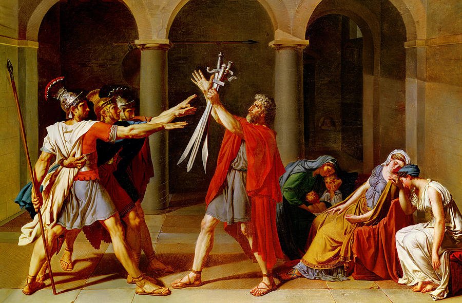 Jacques Louis David Oath Of The Horatii Smarthistory My XXX Hot Girl