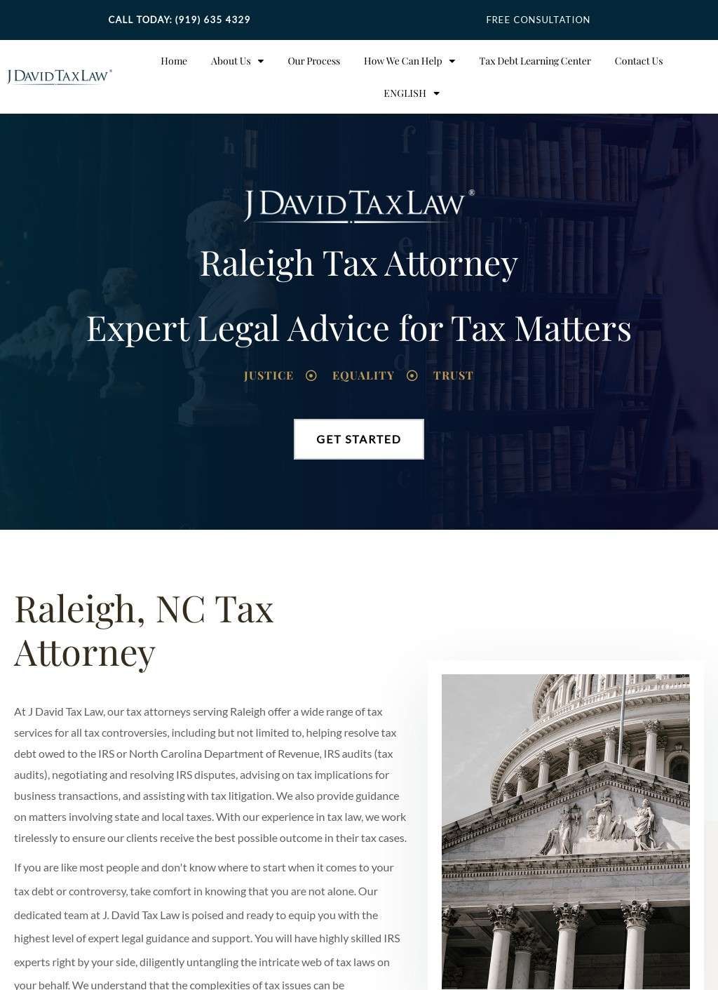 Attorney For Tax Debt In Raleigh, North Carolina