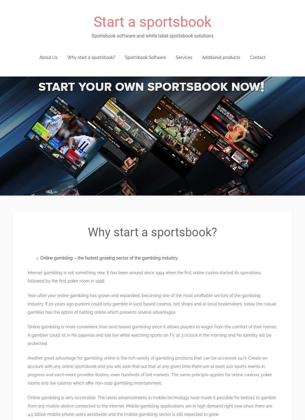 Start-sportsbook.com