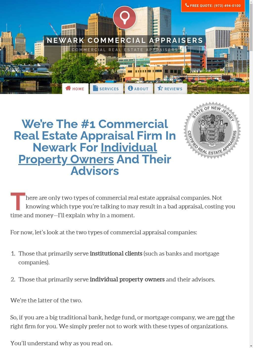 Appraisers of Newark Commercial Property