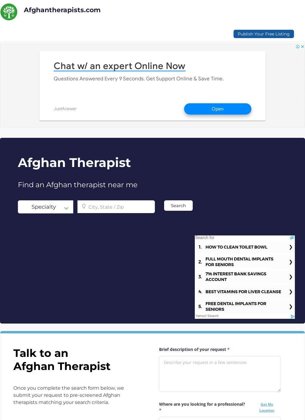 Afghan Therapists