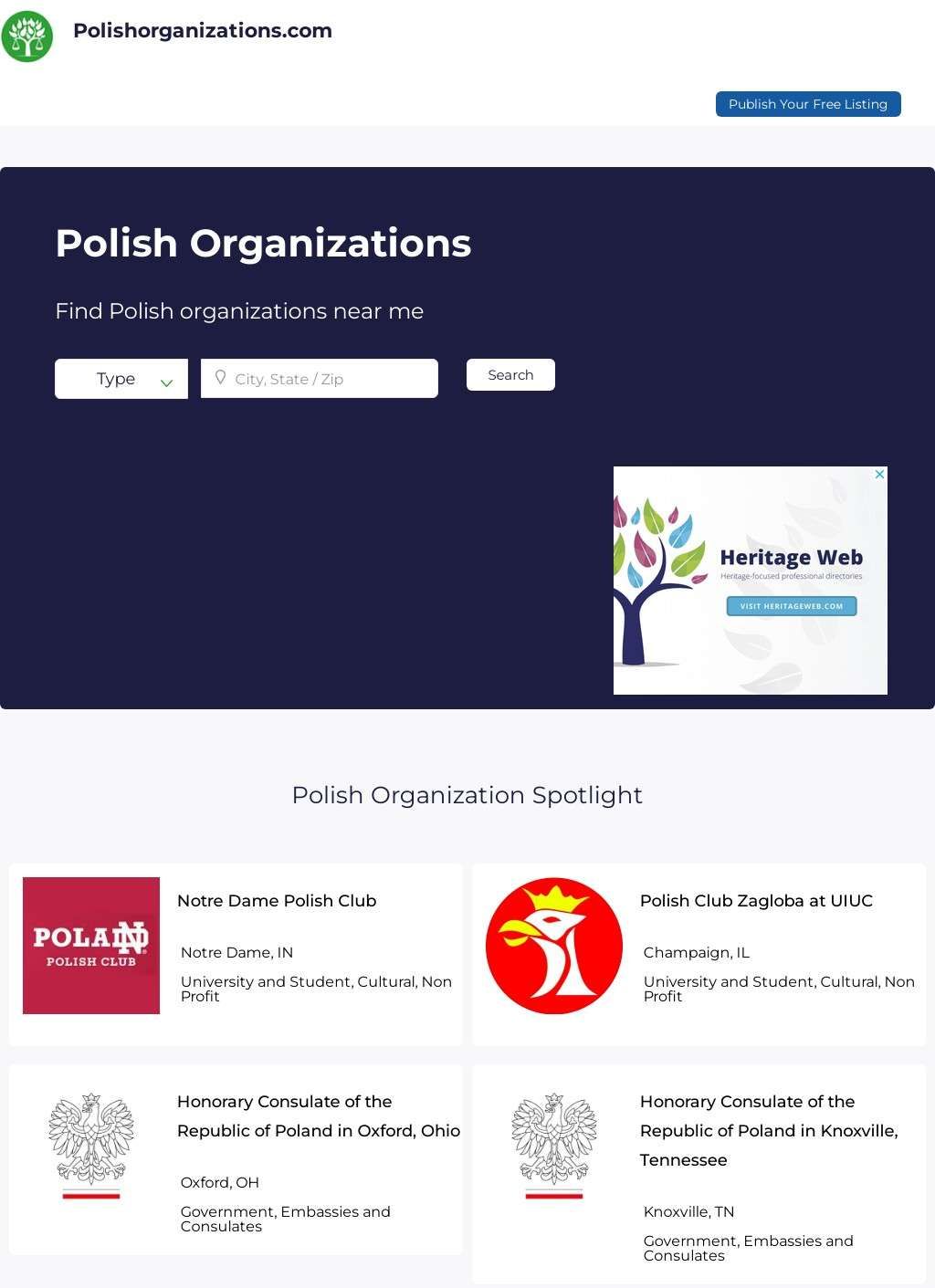 Polish Organizations