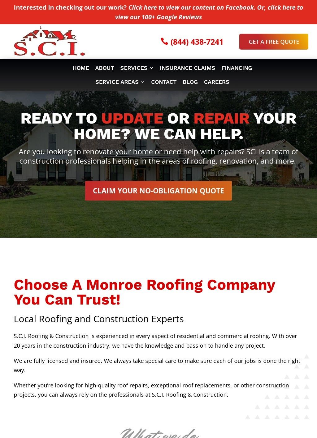 SCI Roofing and Construction