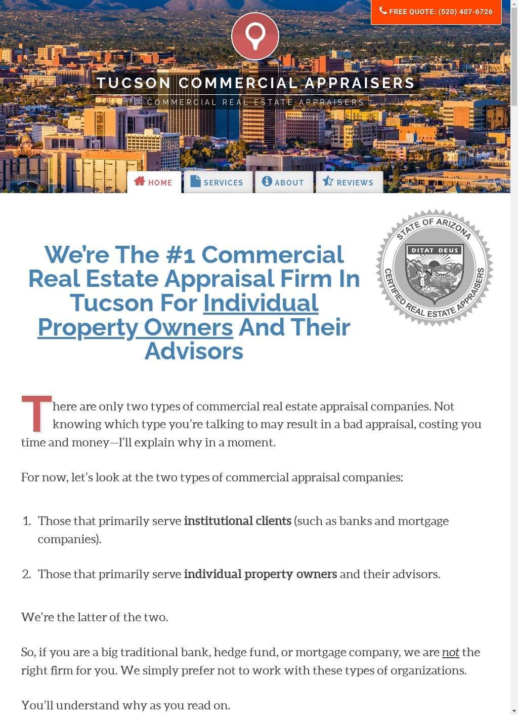 Appraisers of Tucson Commercial Property