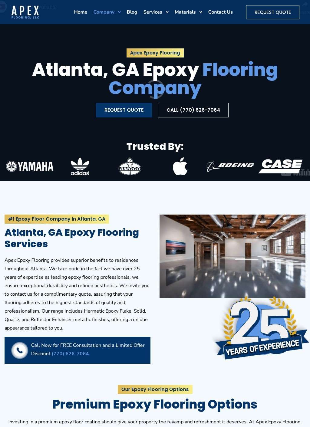 Apex Epoxy Flooring In Atlanta, GA