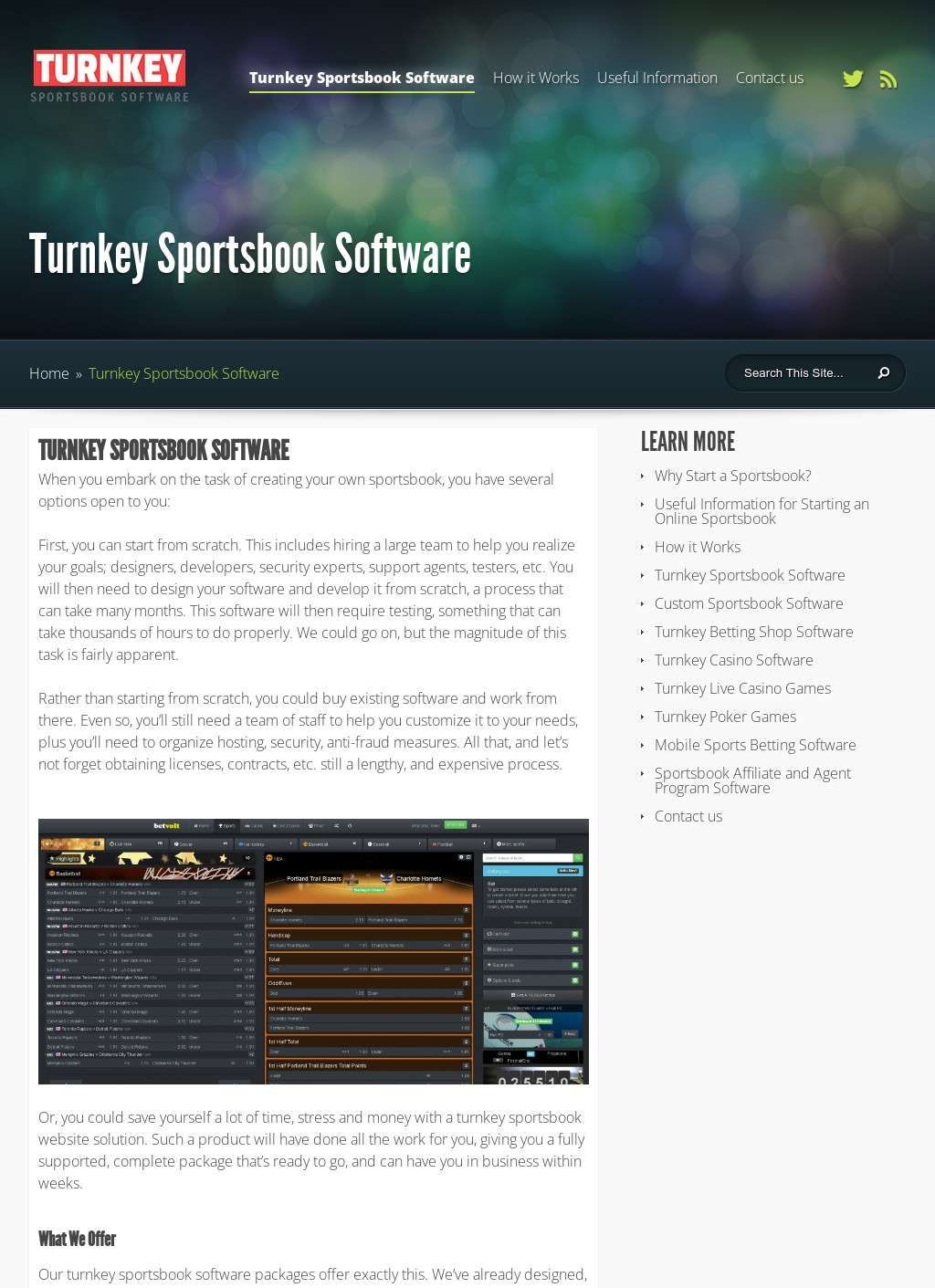 Turnkeysportsbook.software