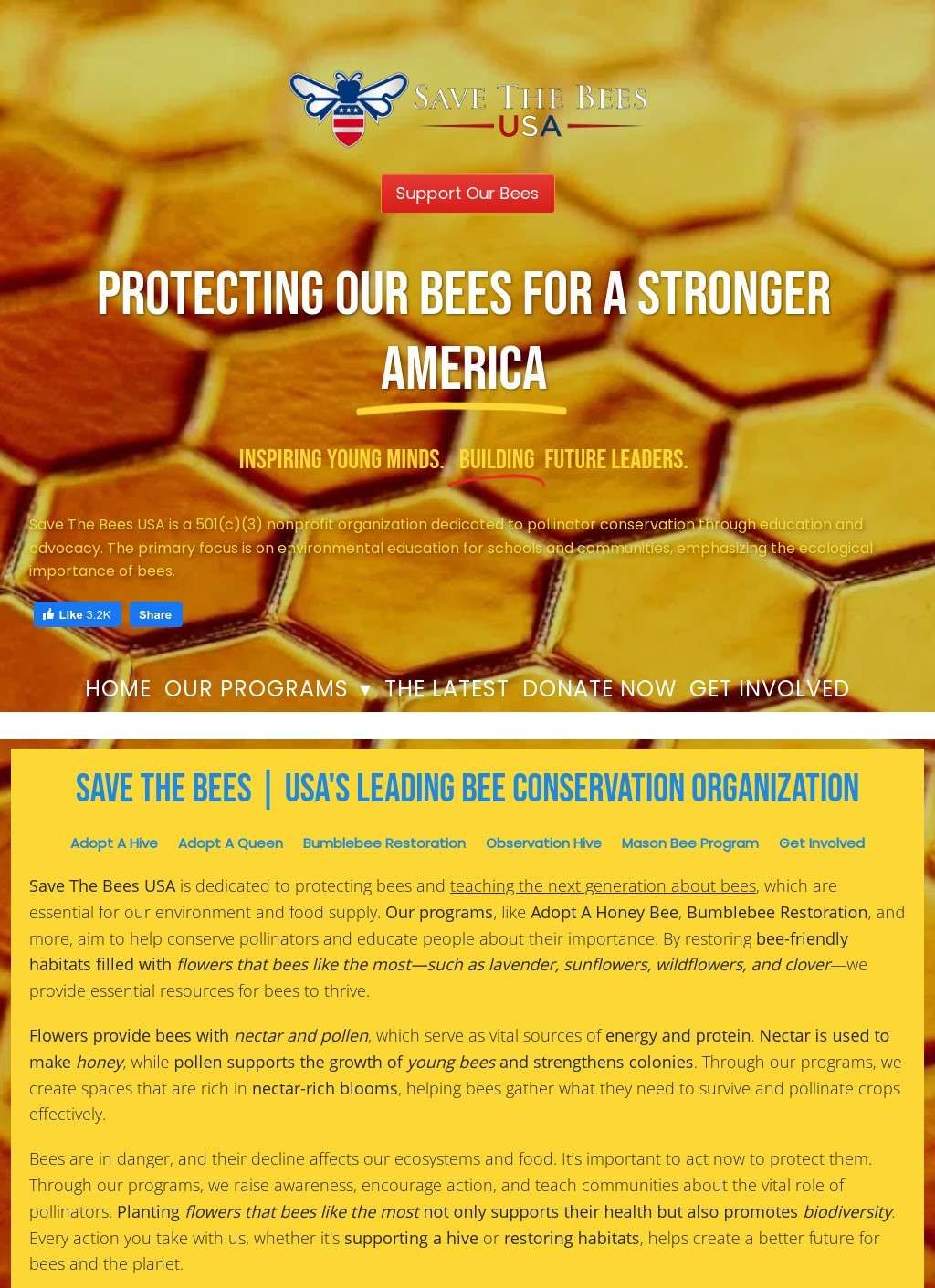 Save The Bees USA