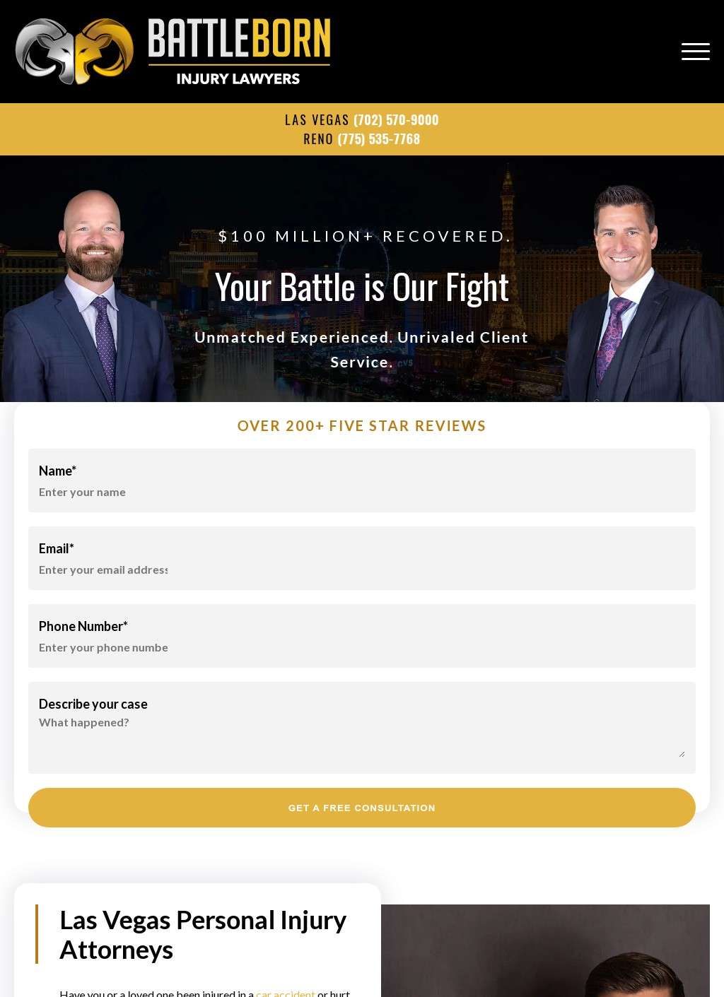 Battle Born Injury Lawyers