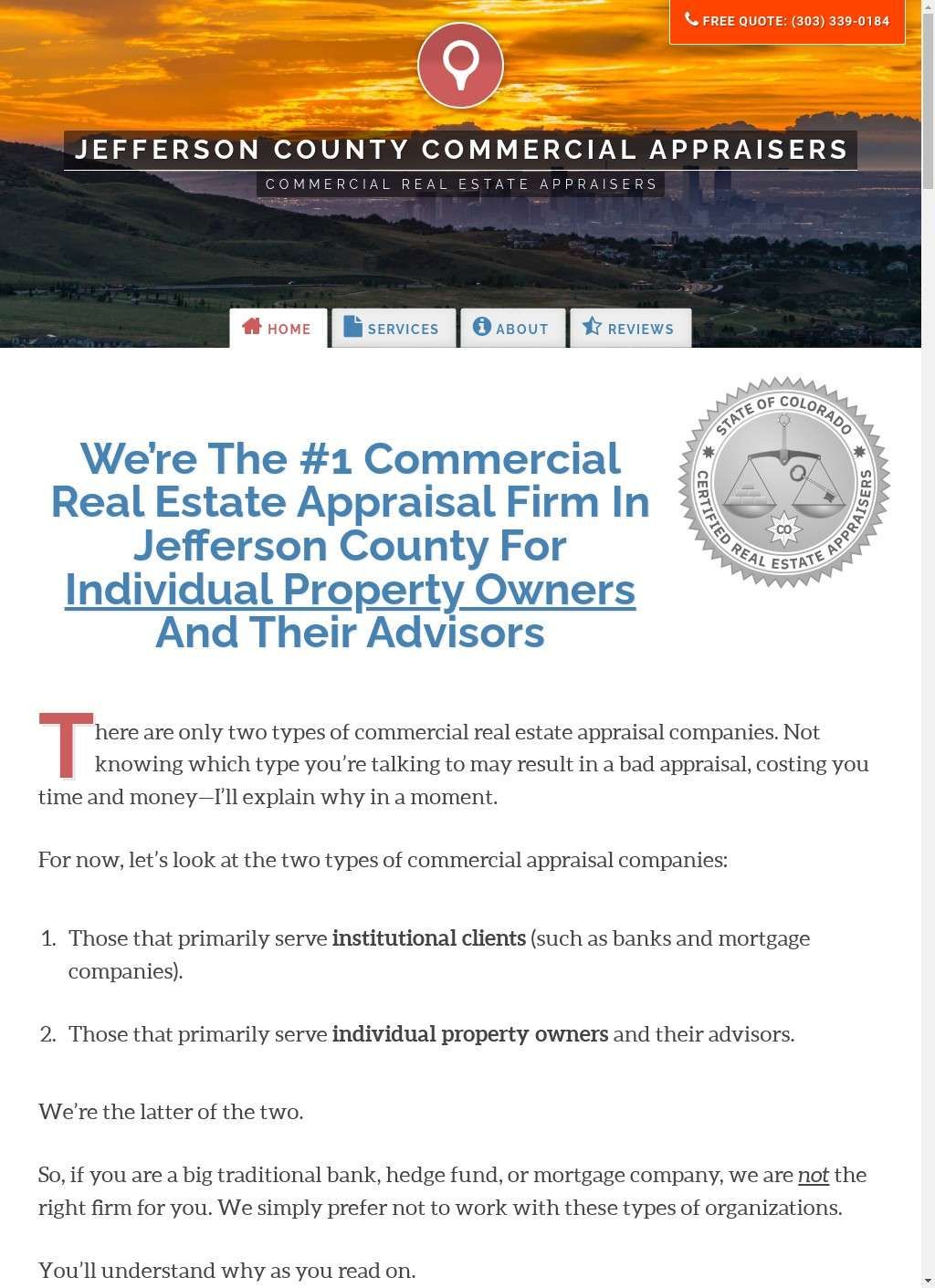 Appraisers of Jefferson County Commercial Property