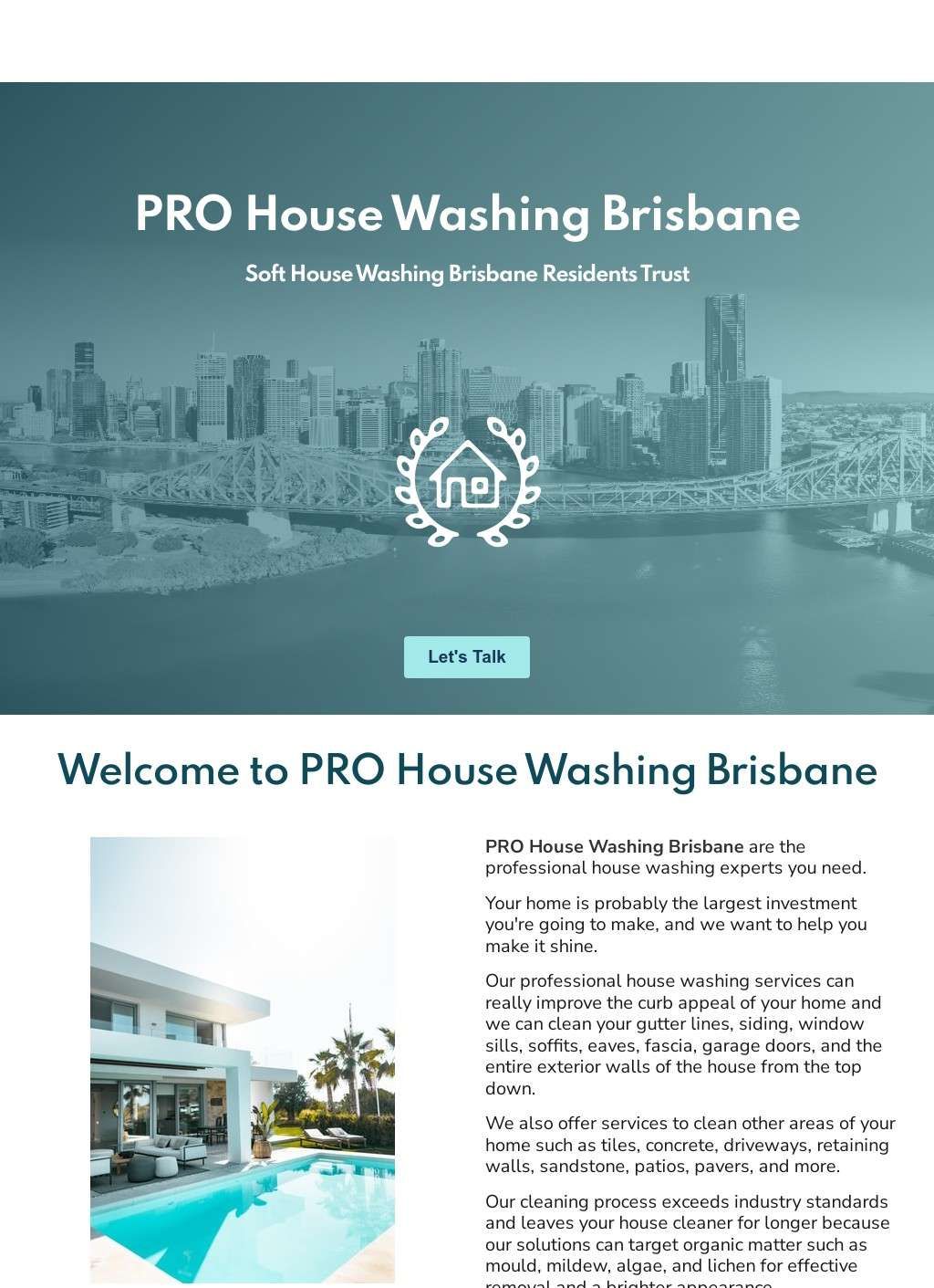 PRO House Washing