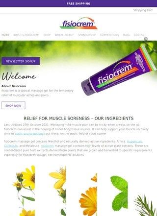 fisiocrem: Sore Muscle Relief