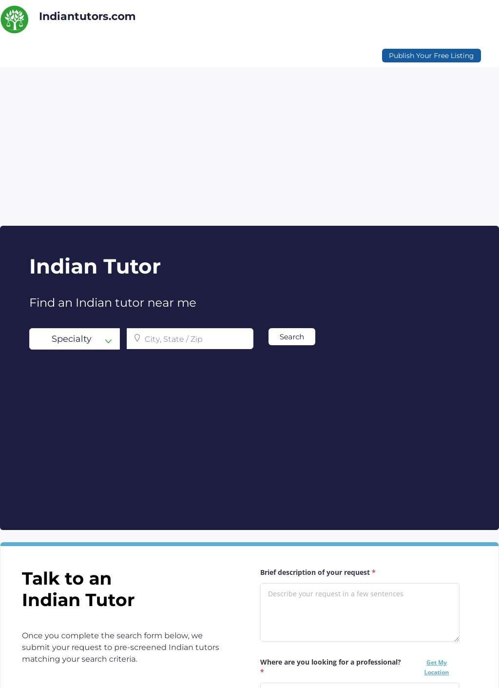 Indian Tutors