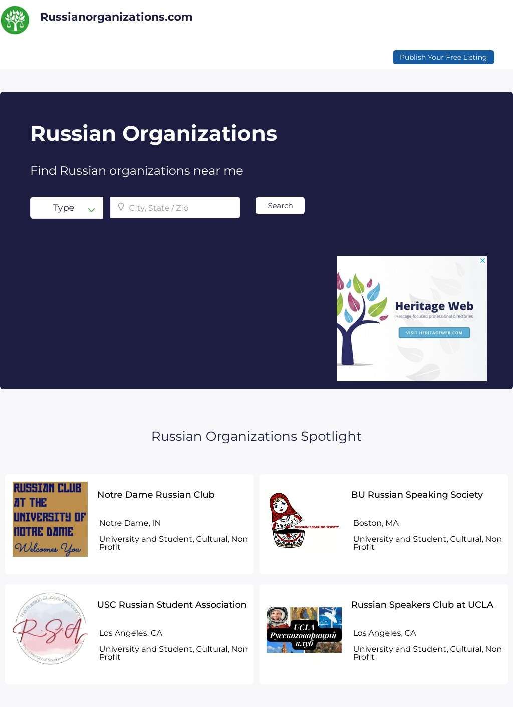 Russian Organizations