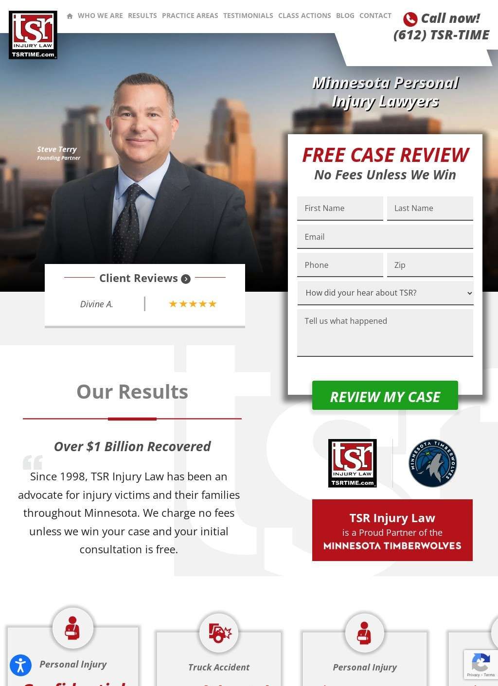 TSR Injury Law - Minnesota Personal Injury Lawyers