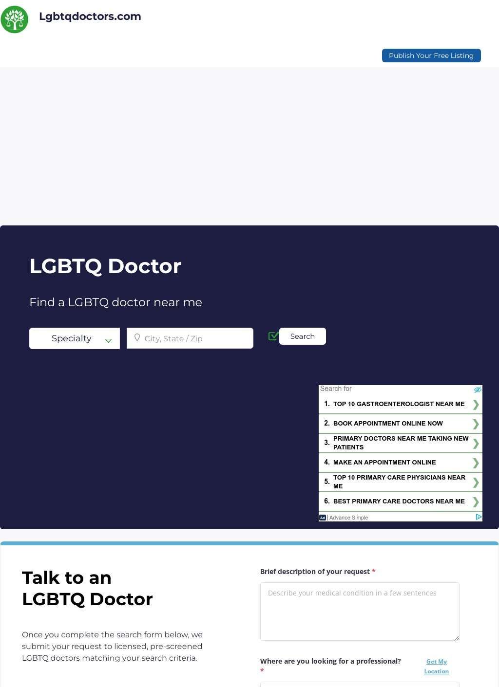 LGBTQ Doctors