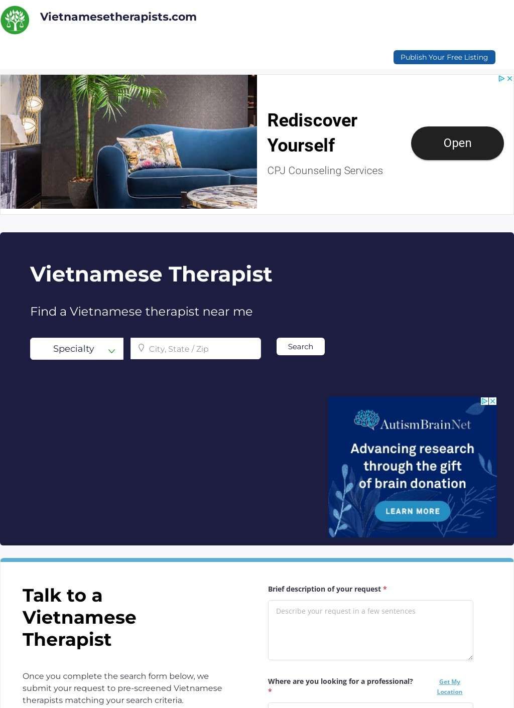 Vietnamese Therapists