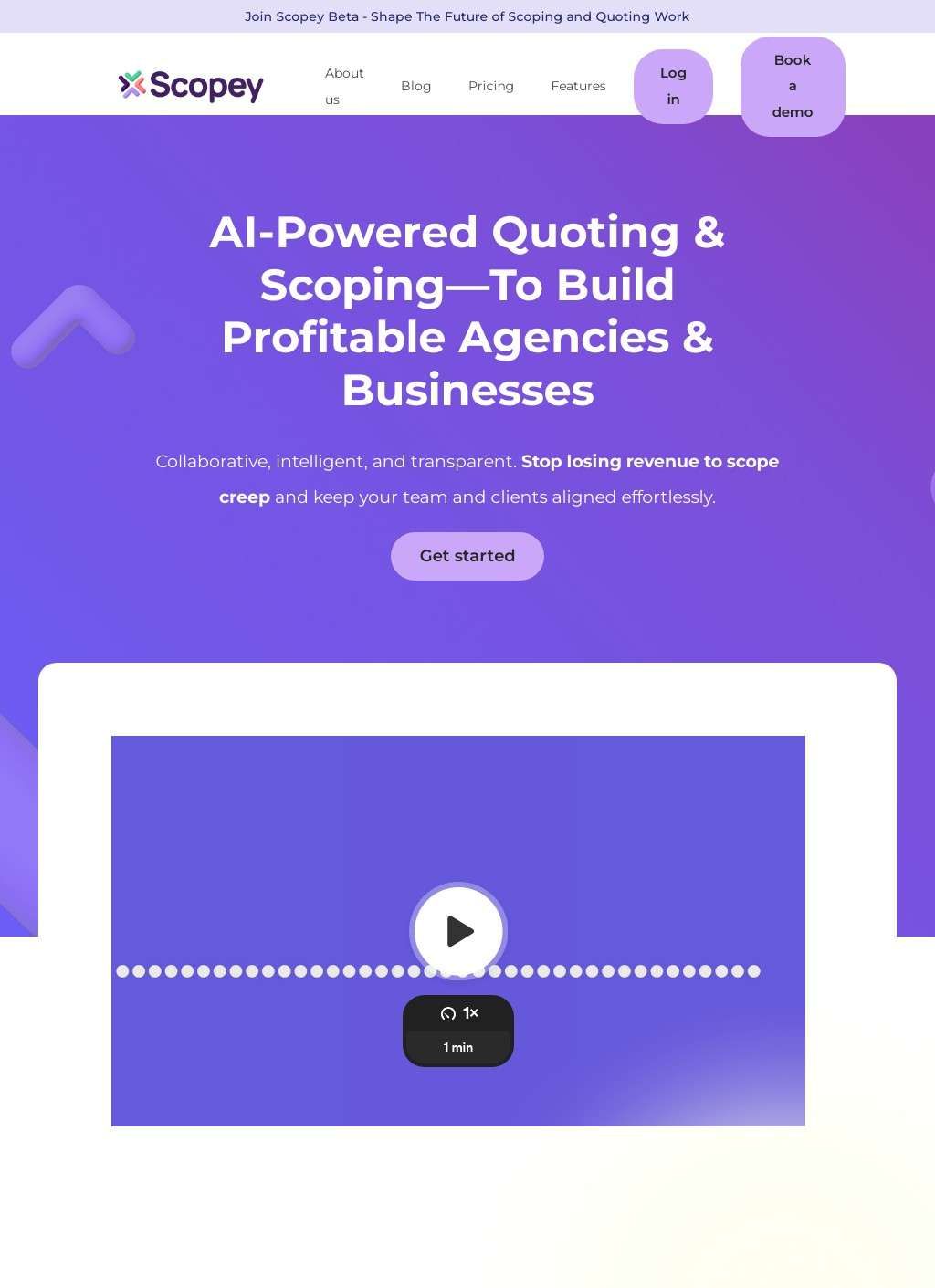 Scopey: AI-Powered Quoting & Scoping