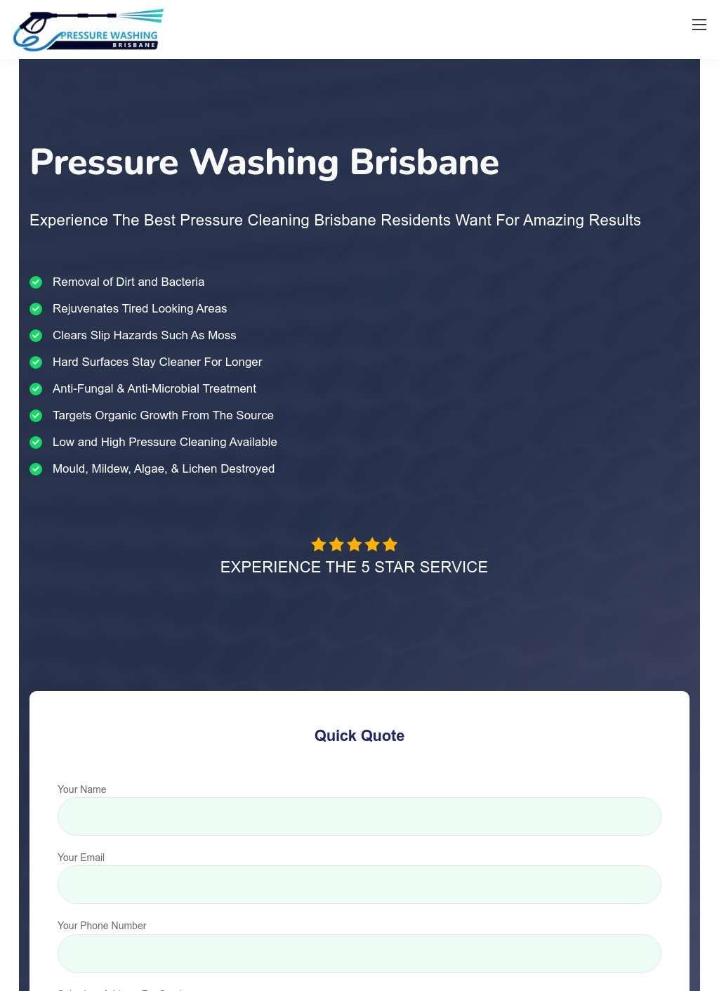 Pressure Washing Brisbane