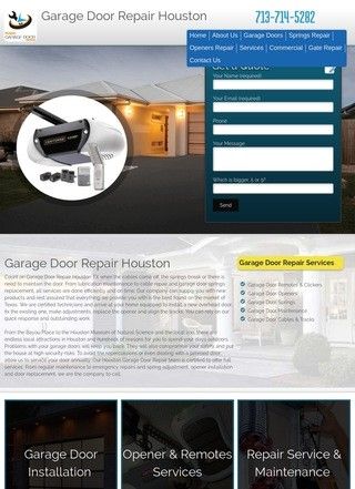 Garage Door Repair Houston