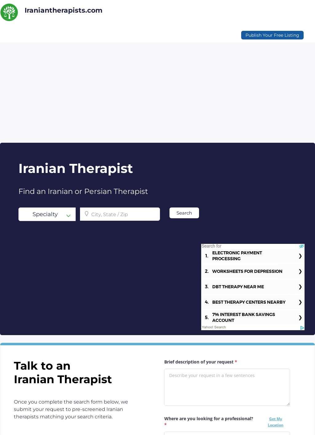 Iranian Therapists