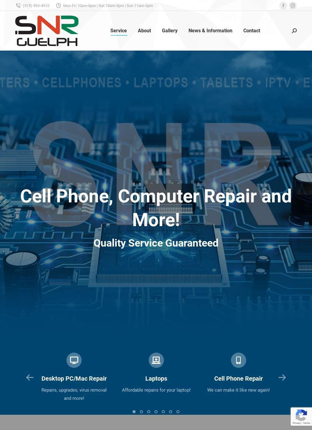 SNR Guelph PC/Macbook and Cellphone Repair