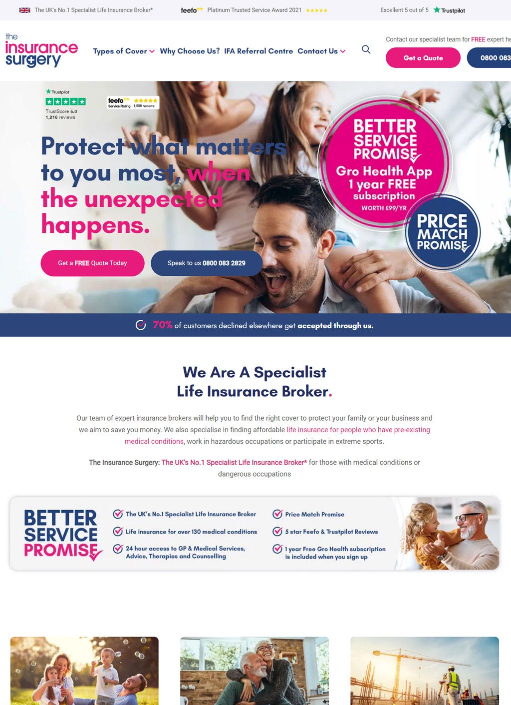 Specialist Life Insurance Broker