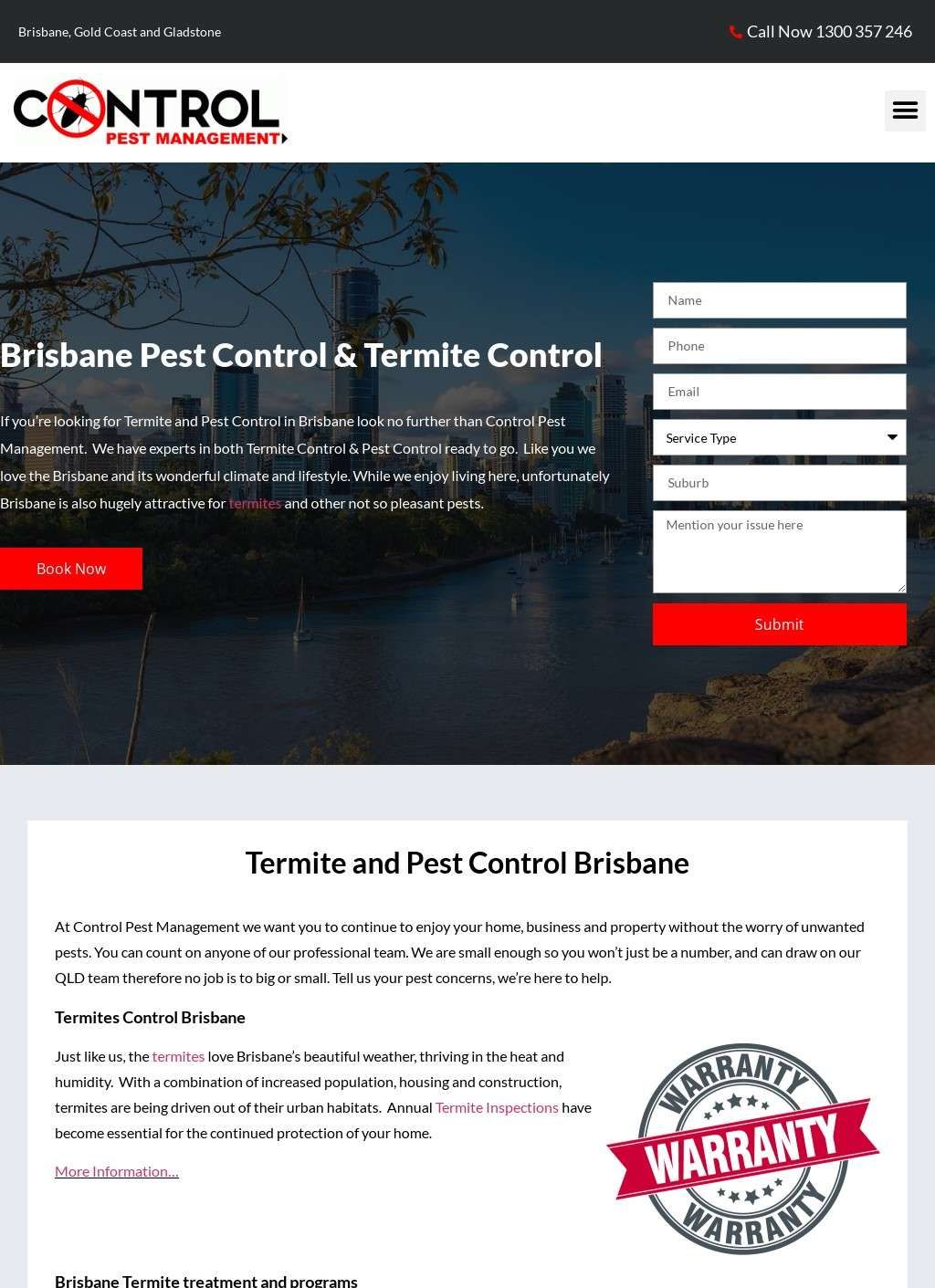 Control Pest Management Brisbane