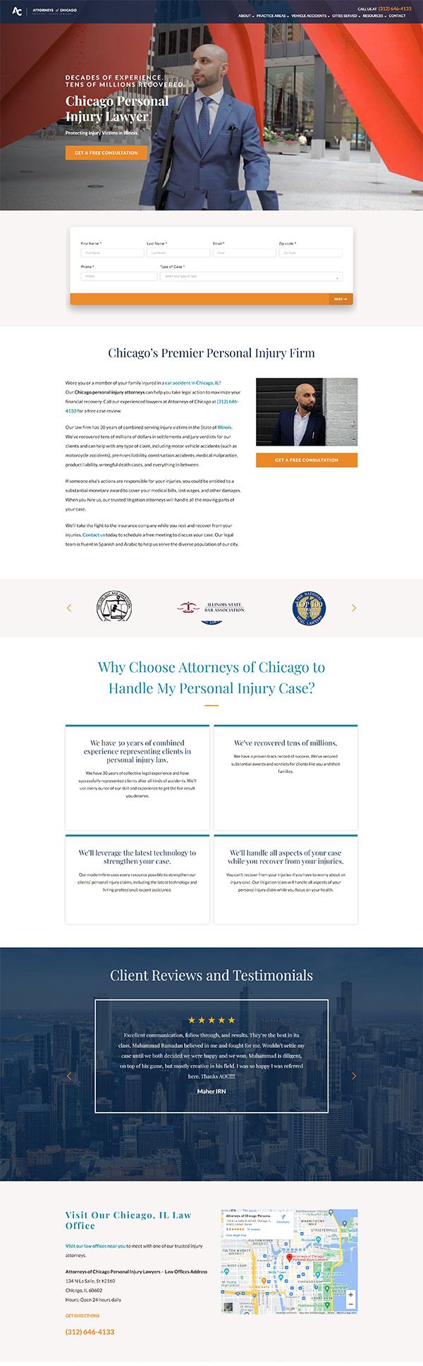 Attorneys of Chicago Personal Injury Lawyers