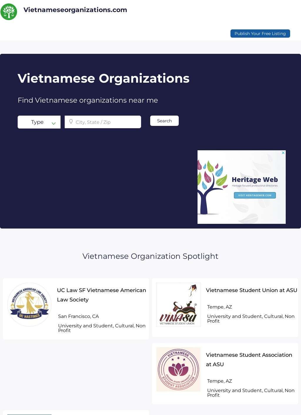 Vietnamese Organizations