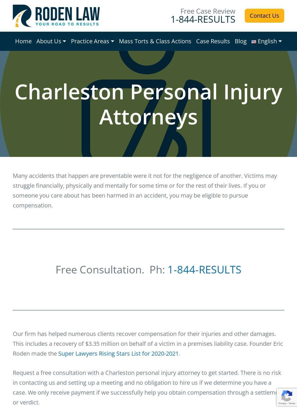 Roden Law - Charleston Personal Injury Lawyers