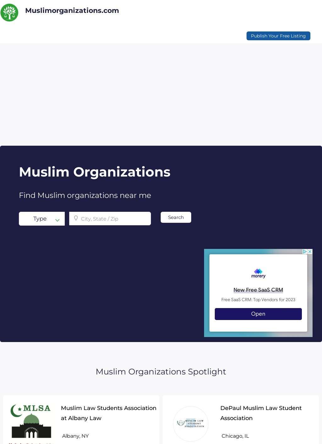 Muslim Organizations