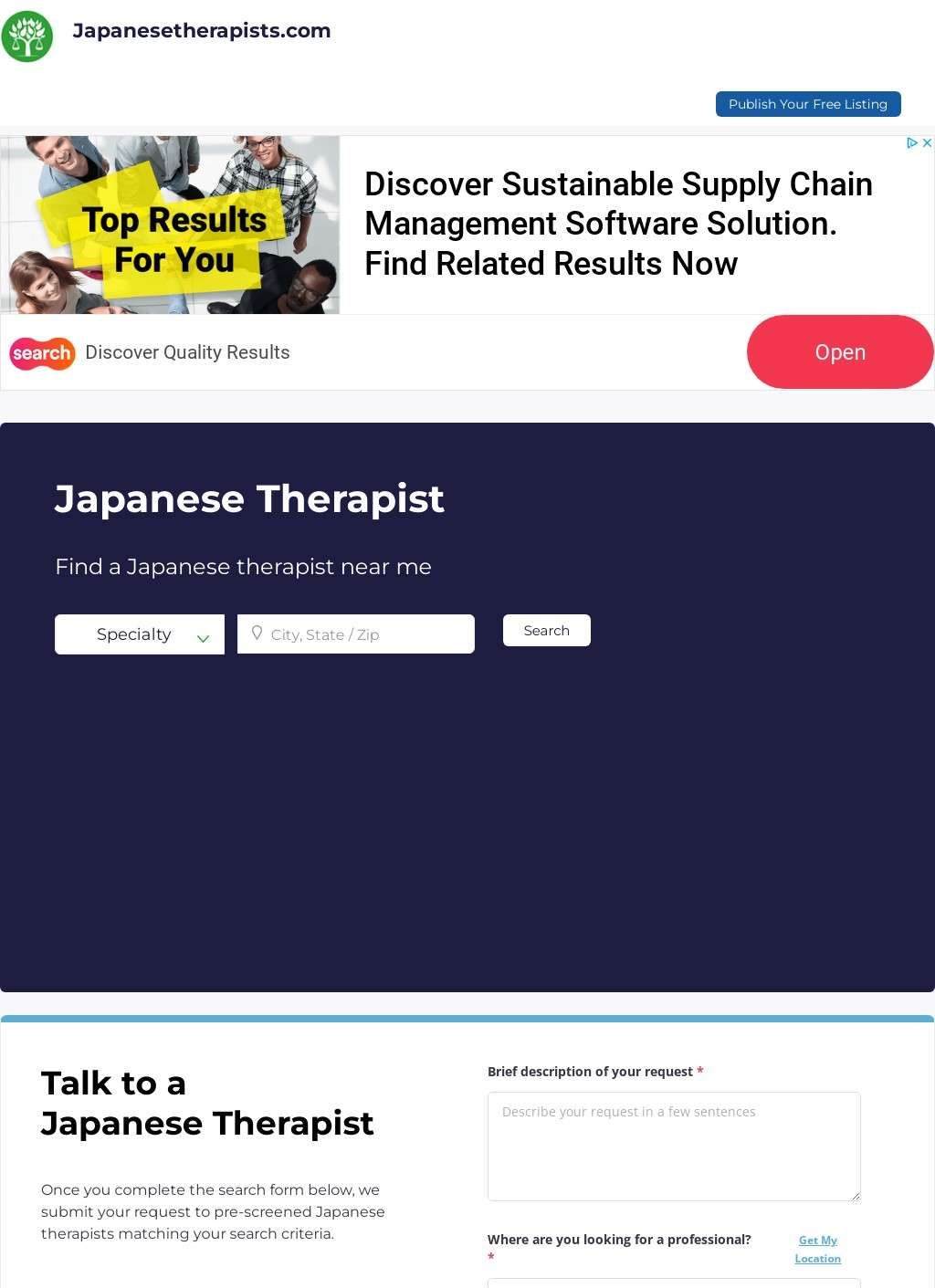 Japanese Therapists