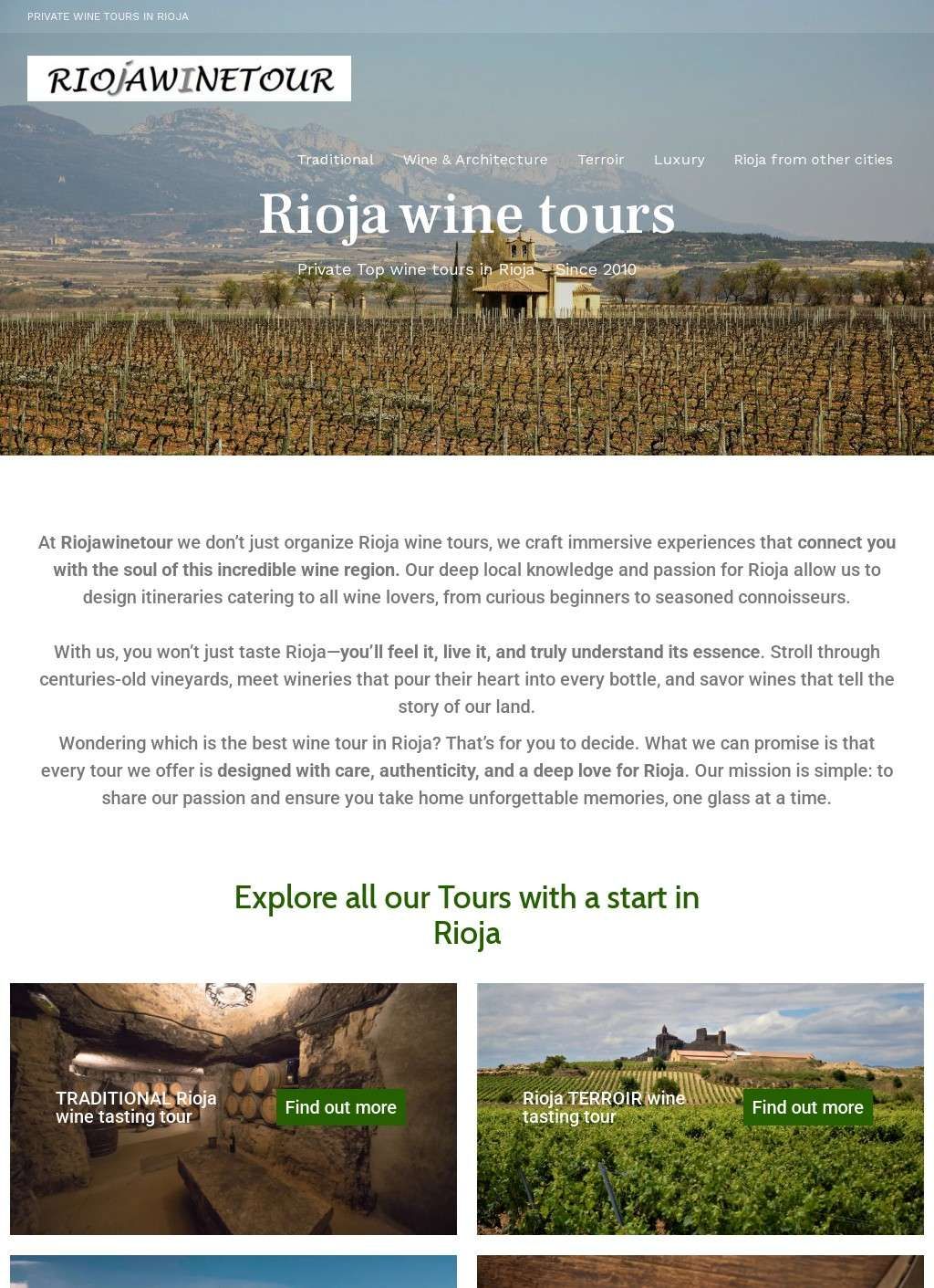 Rioja wine Tours