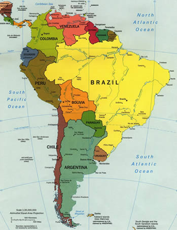 South America web directory